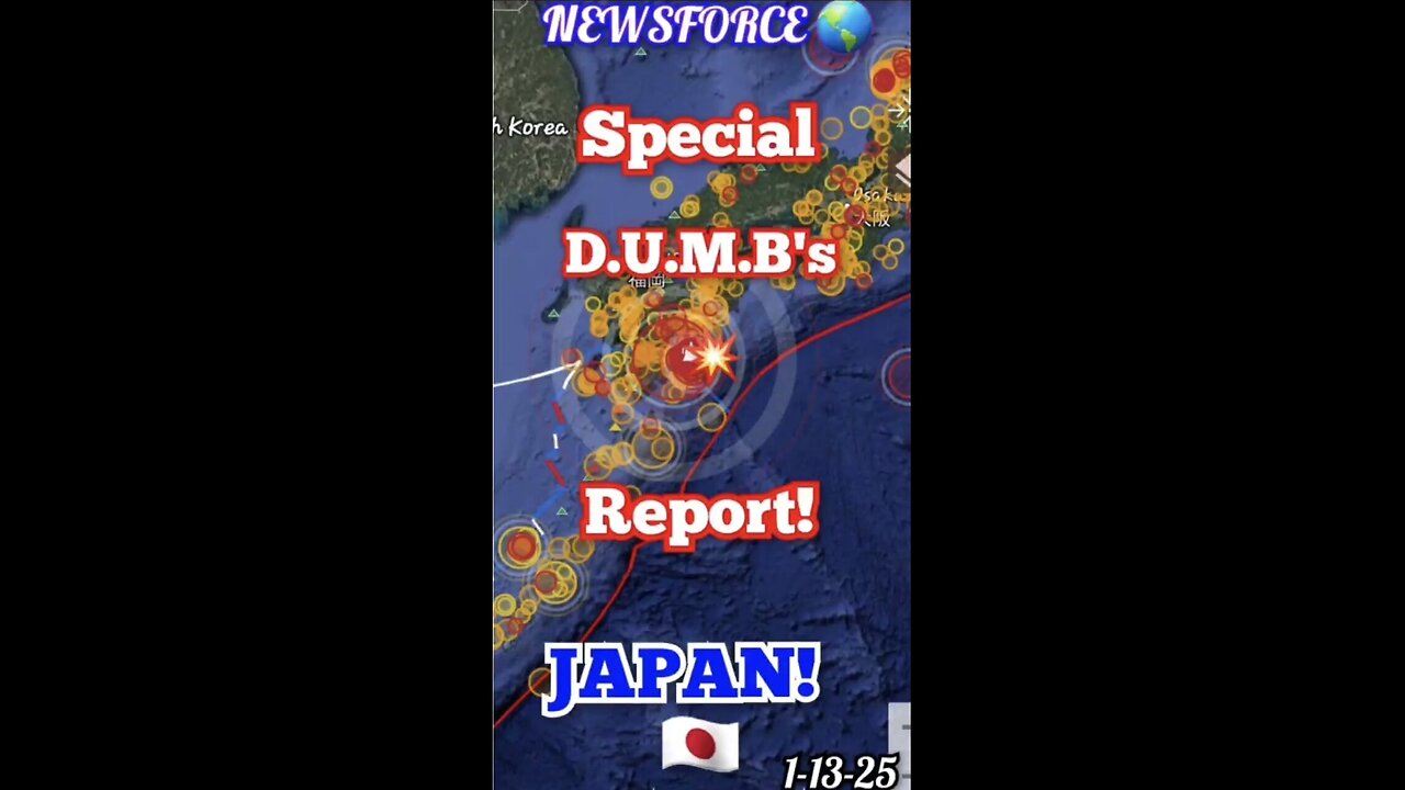 13.02.25 NEWSFORCE 🌎 SPECIAL D.U.M.B'S REPORT! 📕 JAPAN! 🇯🇵 and more - THE INVISIBLE WAR