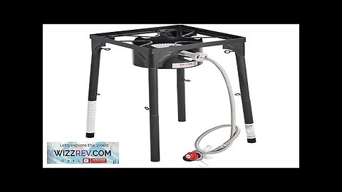 VEVOR Single Burner Outdoor Camping Stove 30000-BTU Camping Modular Cooking Stove Heavy Review