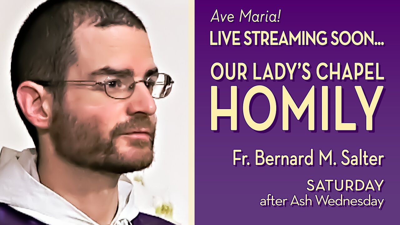 Saturday after Ash Wednesday - March 8, 2025 - HOMILY