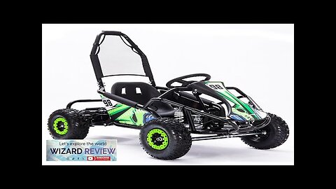 48V 500W Electric Go Karts for Kids 8-14 Old Power Off-Road Truck Review