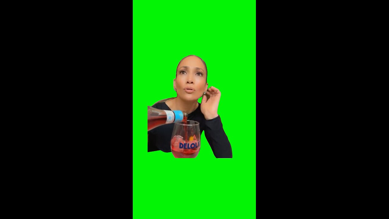 Jennifer Lopez Wine | Green Screen