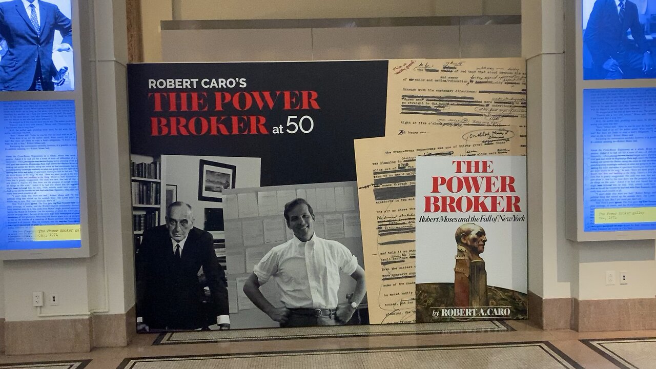 Robert Caro’s Power Broker @ NY Historical Society