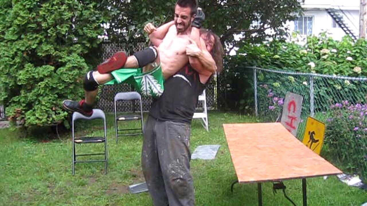 Table Match - Phil Knoxx VS Chris Vega {1st Round) CHW Backyard Wrestling