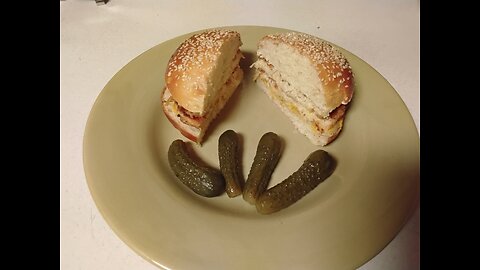 Chicken Patty Sandwich from Canned Chicken