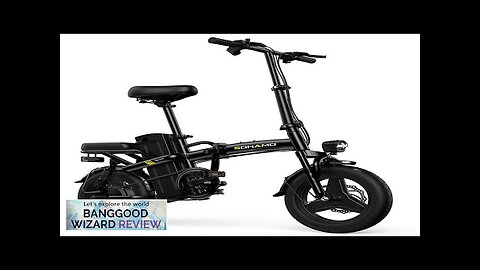 USA DIRECT SOHAMO A2 48V 16Ah 350W Electric Folding Bicycle 14 Inch Review