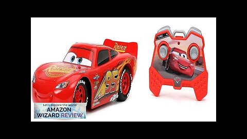 Jada Toys Pixar Cars 1:24 Lightning McQueen RC Remote Control Car 2.4 Review