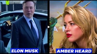 Elon Musk Embarrasses Amber Heard On Live Tv, Causing Her To Break Down Completely.