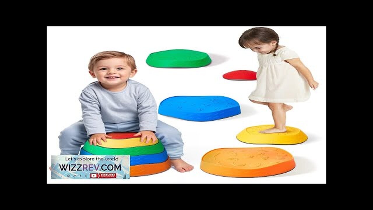 VEVOR Kids Balance Stepping Stones Sensory Obstacle Course 5 PCS Outdoor Indoor Review