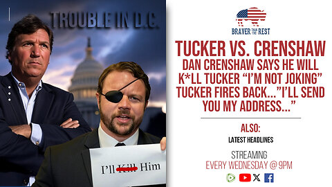 Tucker Carlson vs. Dan Crenshaw: This Feud is Getting HEATED!