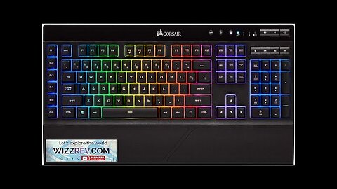 CORSAIR K57 RGB Wireless Gaming Keyboard 1ms response time with Slipstream Review