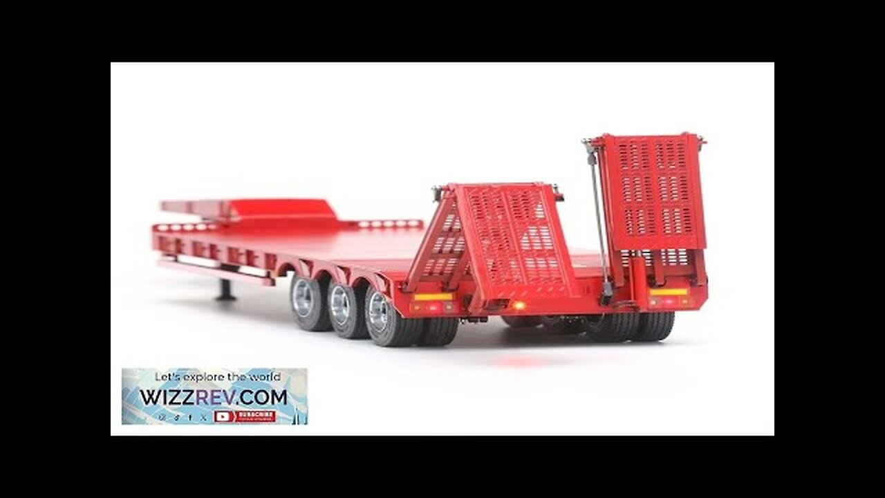 Orlandoo Hunter OH32N02 DIY KIT 1/32 RC Car Flatbed Semi Ramp Trailers Review