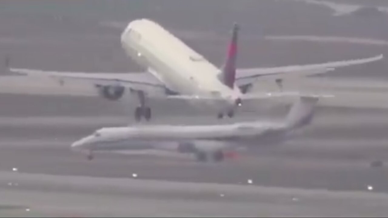 PLANE CRASH NARROWLY AVOIDED ⚠️