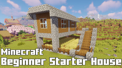 Minecraft Beginner's Starter House - Simple & Quick Build