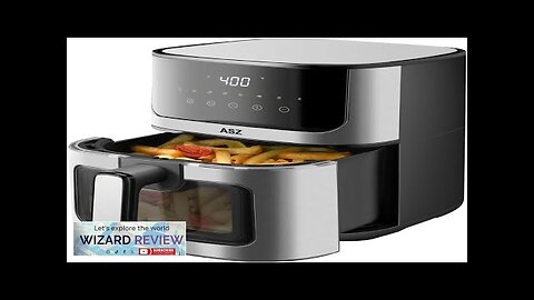 ASZ 5 qt Air Fryer with Window- Digital Airfryer 5qt for 2-3 Review