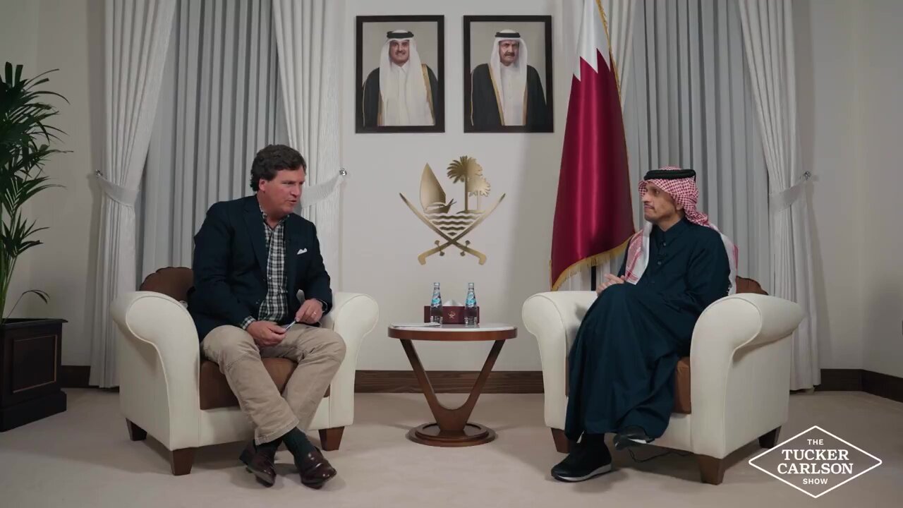 Tucker Carlson Show: Qatar Prime Minister Mohammed bin Abdulrahman Al Thani Interview