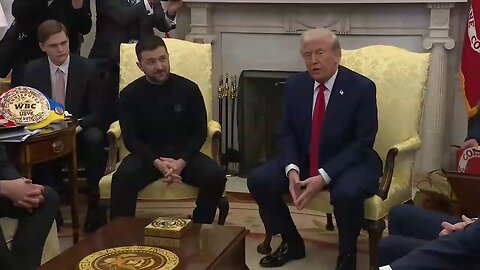 WATCH IN FULL : TRUMP VS ZELENSKY
