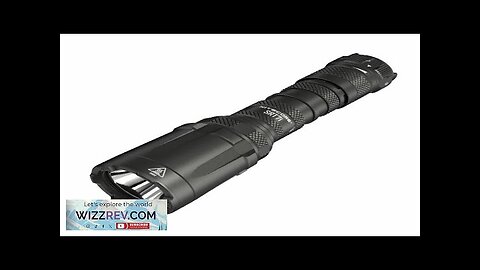 Nitecore SRT7i SFT-70 LED Tactical Flashlight 3000 Lumen Long Throw USB-C Rechargeable Review