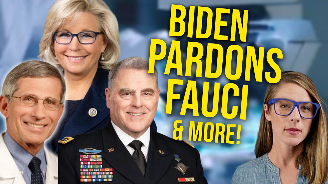 Biden pardons everyone! Media sort of cares