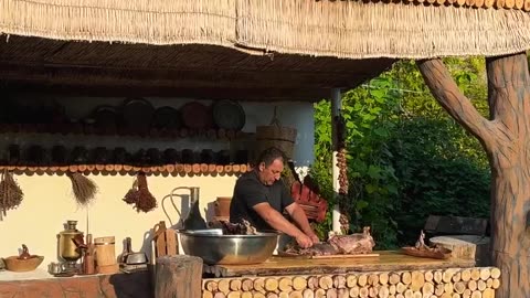 How a foreigner cooks and cooks is so beautiful