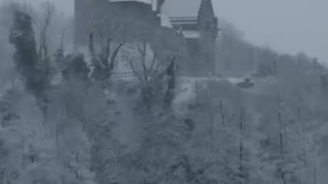 The Wallace Monument in Winter