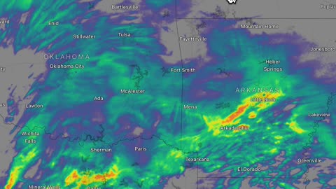 ❄️PRECIPITATION RADAR 4+PM Jan.09, 2025