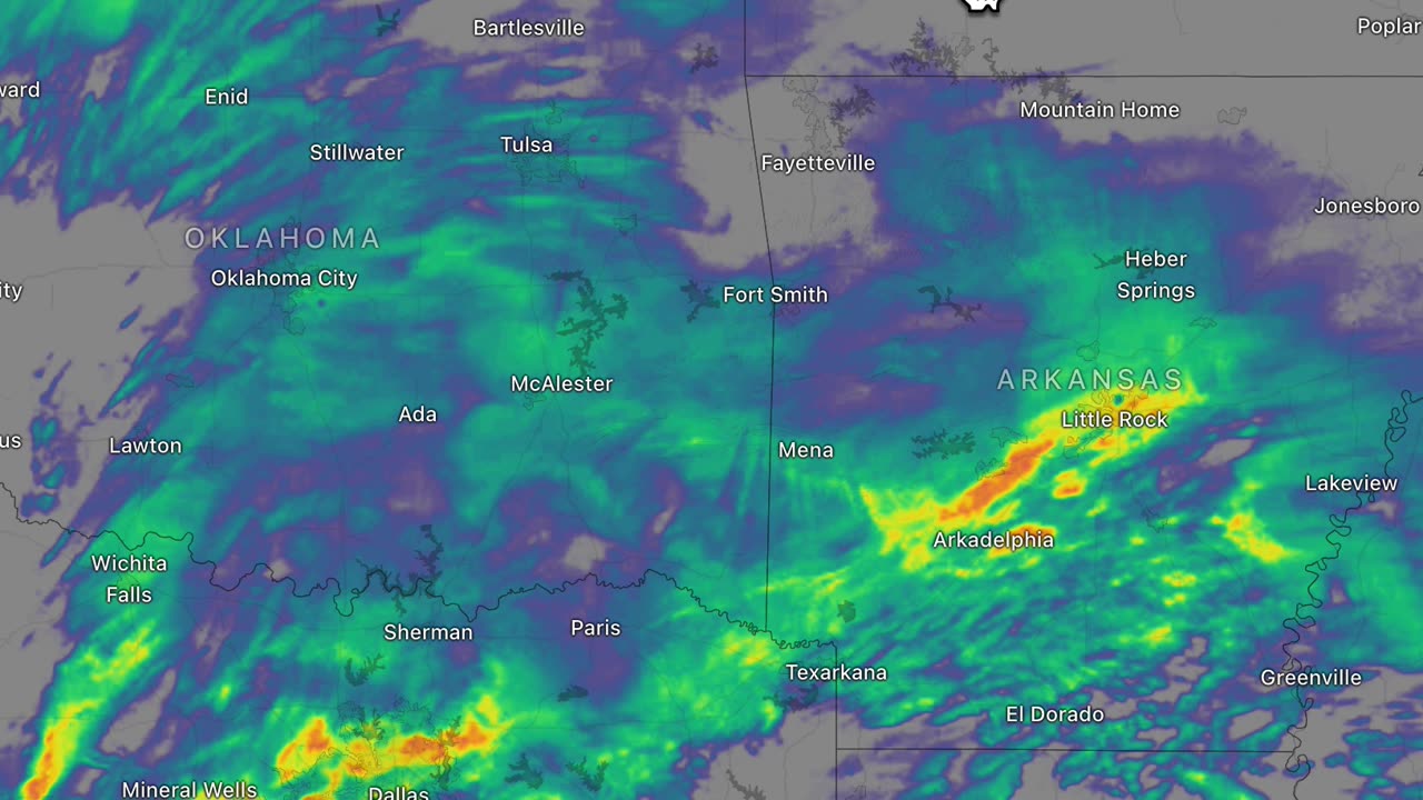 ❄️PRECIPITATION RADAR 4+PM Jan.09, 2025