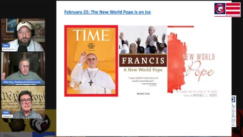 Mike King w/ Q News: The New World Pope is On Ice! - 2/26/25