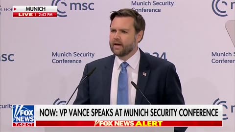 JD Vance Tells Globalists To Their Faces To Stop Censoring People