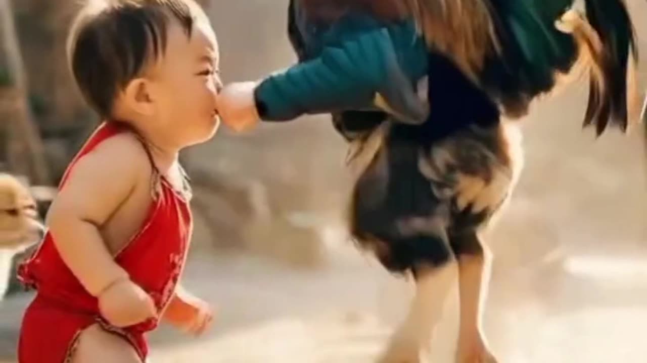 Kid kickboxing