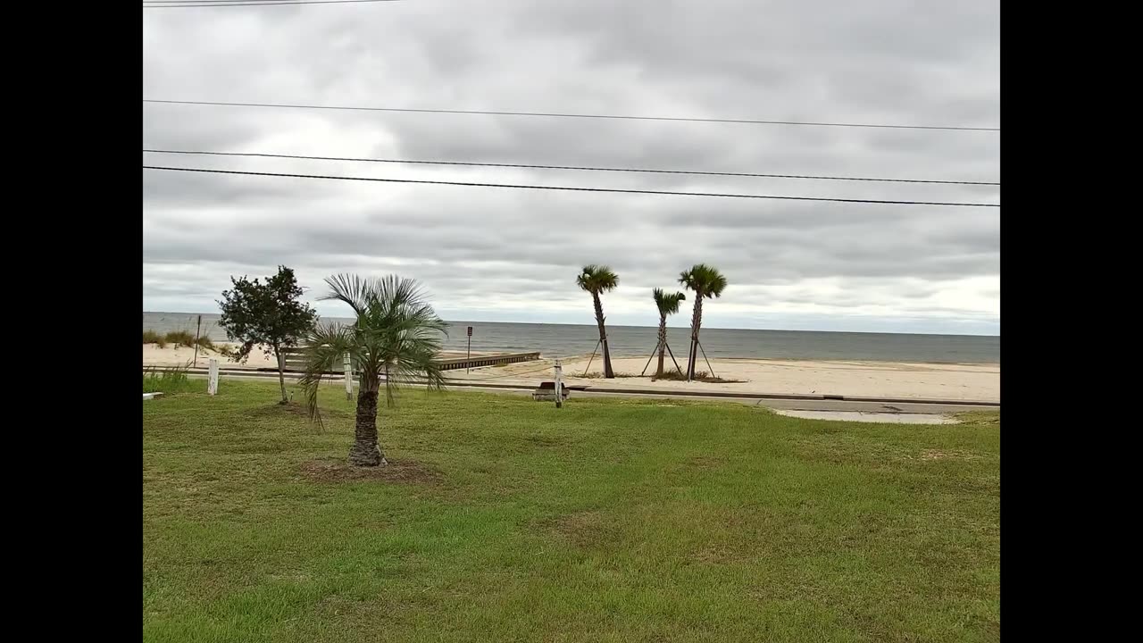 Beach Ocean Clouds ASMR Time-lapse - Gulf of America