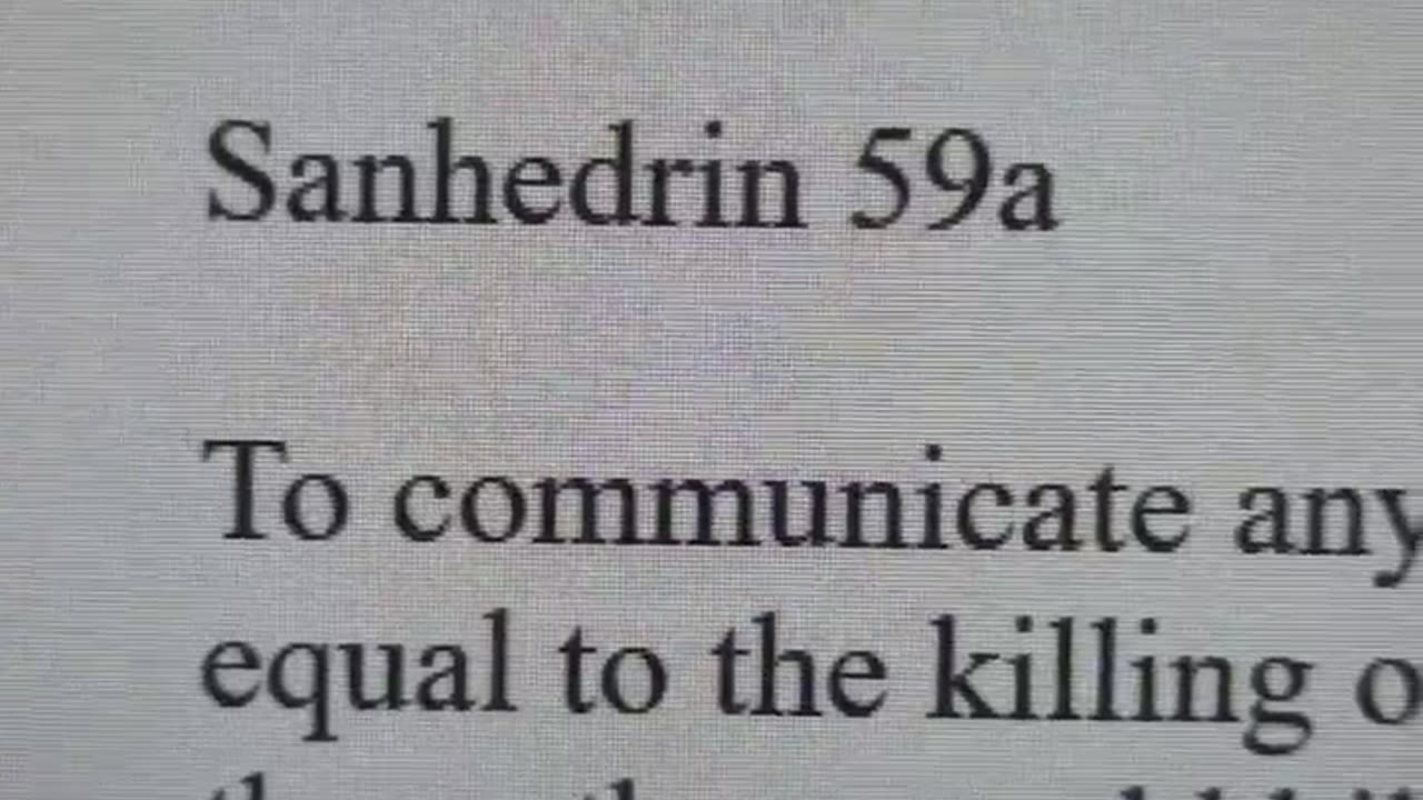 Extermination of Christians is a necessary sacrifice in Talmud Greater Israel Third Temple Project