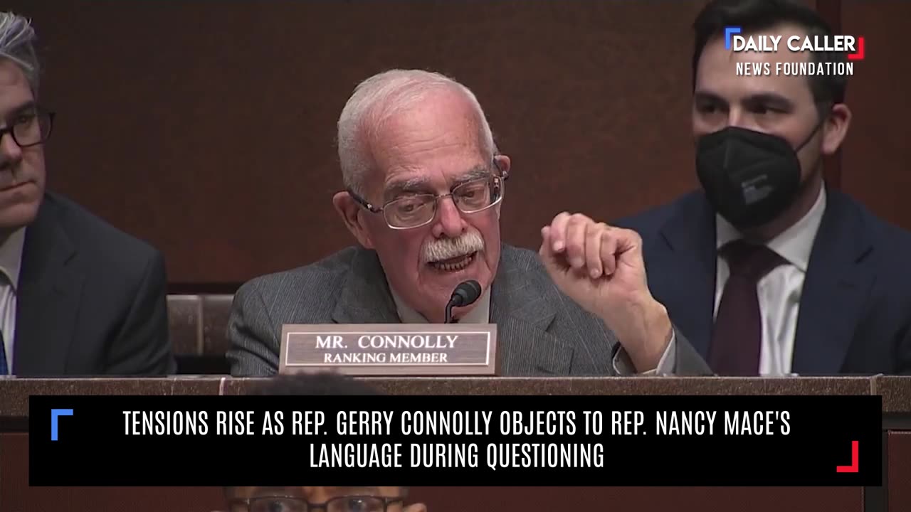 Rep. Connolly Criticizes Rep. Mace’s Word Choice, Calls it Offensive During Exchange