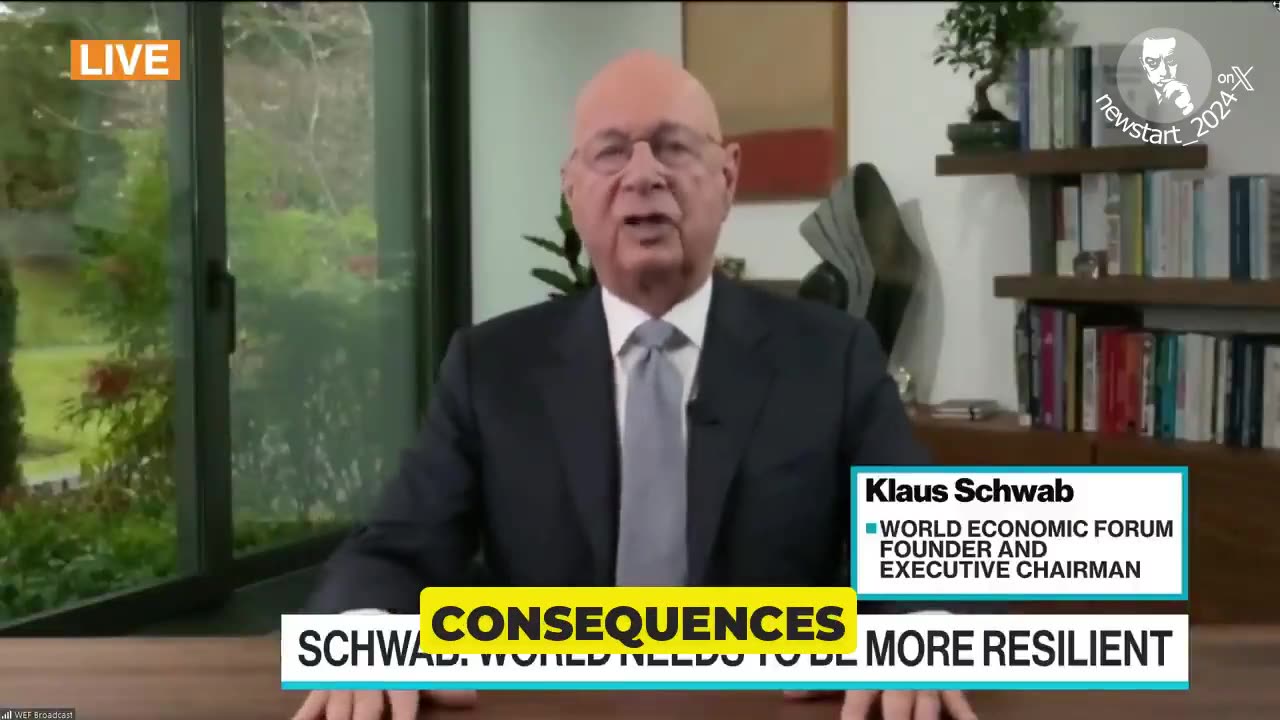 Klaus Schwab: Climate Change Could Be Next Big 'Virus' Worse Than COVID-19