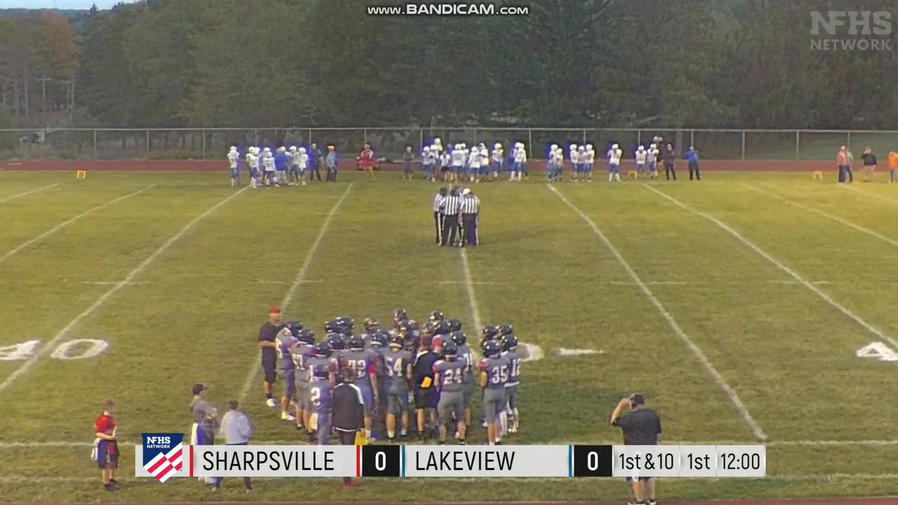 SEPTEMBER 27 2024 HIGH SCHOOL FOOTBALL: LAKEVIEW VS SHARPSVILLE PART 1