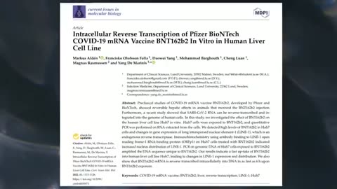 DID PFIZER|MODERNA CHANGE YOUR DNA?