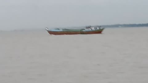 Nice moment in padma river