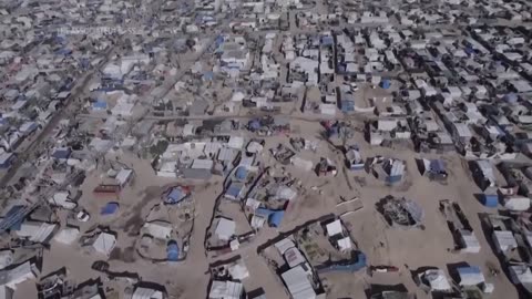 Drone footage shows widespread destruction in Gaza