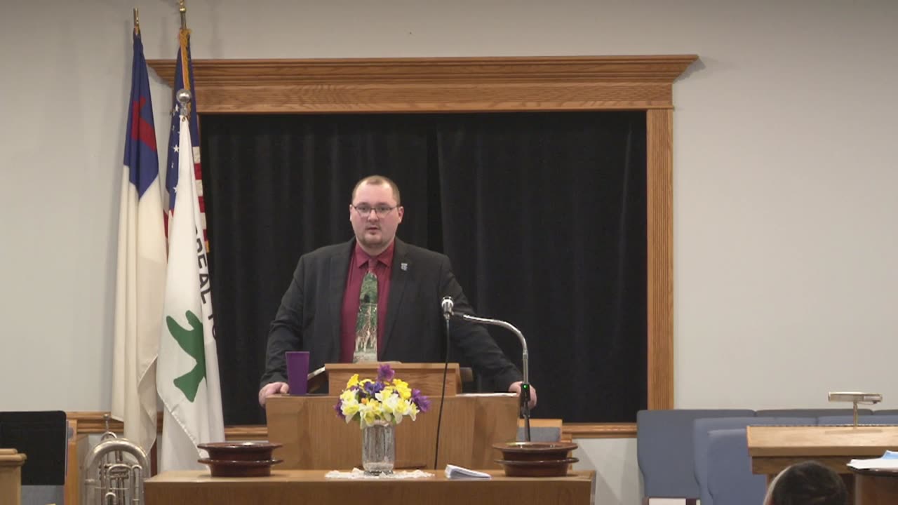 Wednesday Evening. Pastor Troyer.