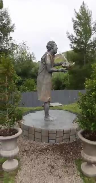 The guy who walked in front of the camera was a paid actor…