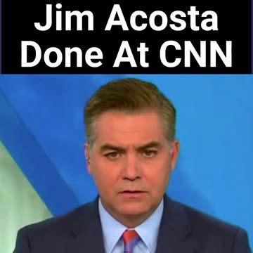 Jim Acosta Expected To Be Done At CNN