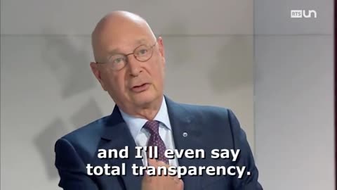 Klaus Schwab, founder of the WEF: "You have to get used to" a total erosion of privacy