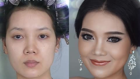 elegancy bridal makeup tutorial - by tiny MakeupART