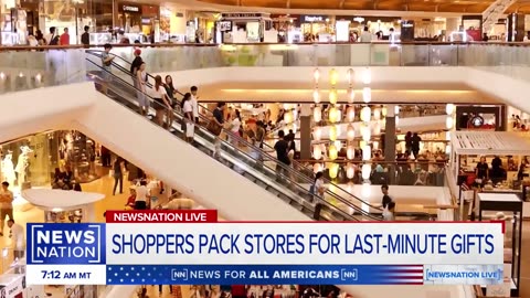 Shoppers pack stores for last-minute Christmas gifts | NewsNation Live