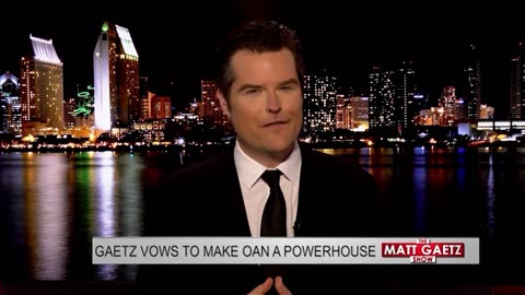 Gaetz Speaks About OAN And New Show