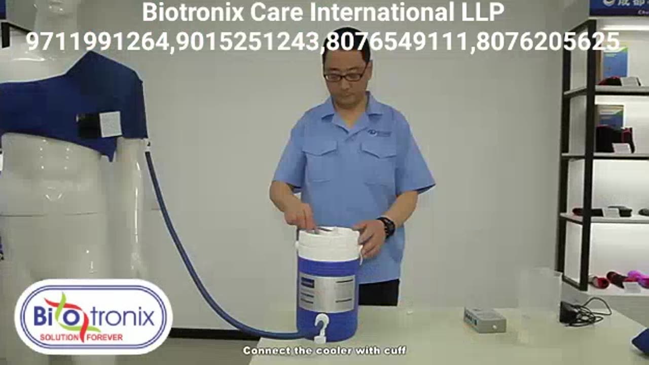 Cold Therapy Device with Motor and 4 Attachments Ice Therapy