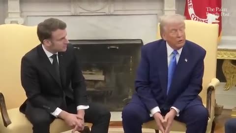 At White House, Macron and Trump talk Ukraine-Russia War; negotiations for possible peace, ceasefire