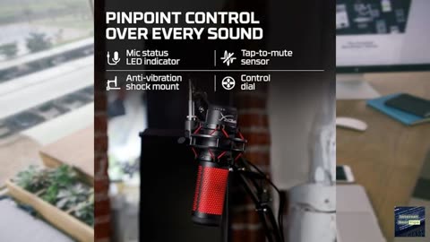 HyperX QuadCast - USB Condenser Gaming Microphone
