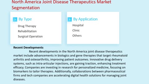 North America Joint Disease Therapeutics Market Size, Share, and Forecast to 2033