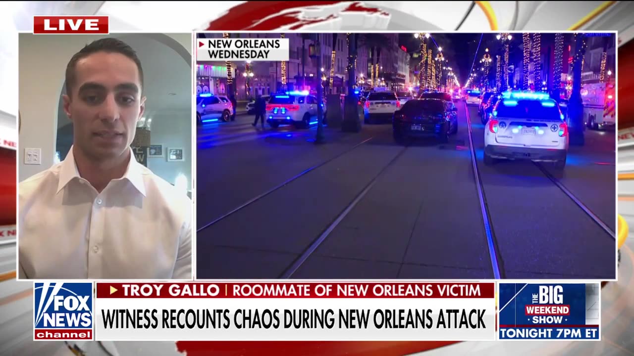 Witness speaks out on New Orleans attack: 'One of most evil things possible'