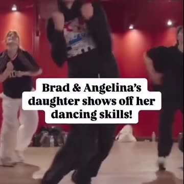 Brad and Angelina's daughter, Shiloh, shows off impressive dance moves